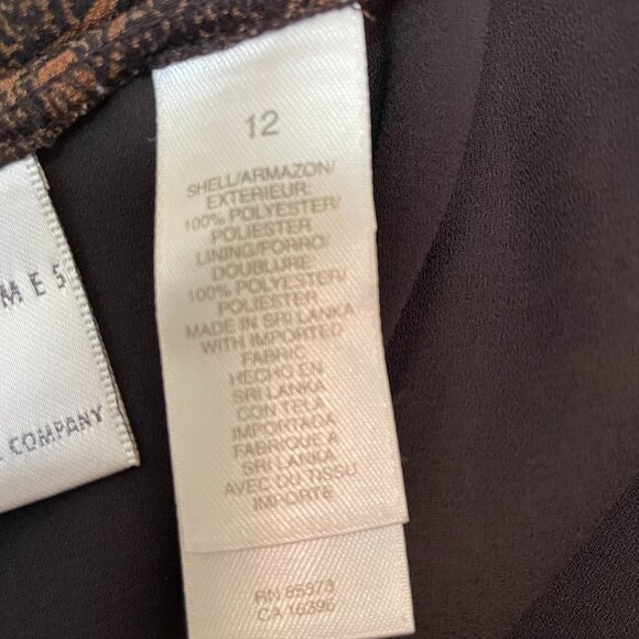 EMMA JAMES MATCHING BLOUSE AND SKIRT WITH BORDER, BLOUSE SIZE 14, SKIRT SIZE 12 - Picture 8 of 11